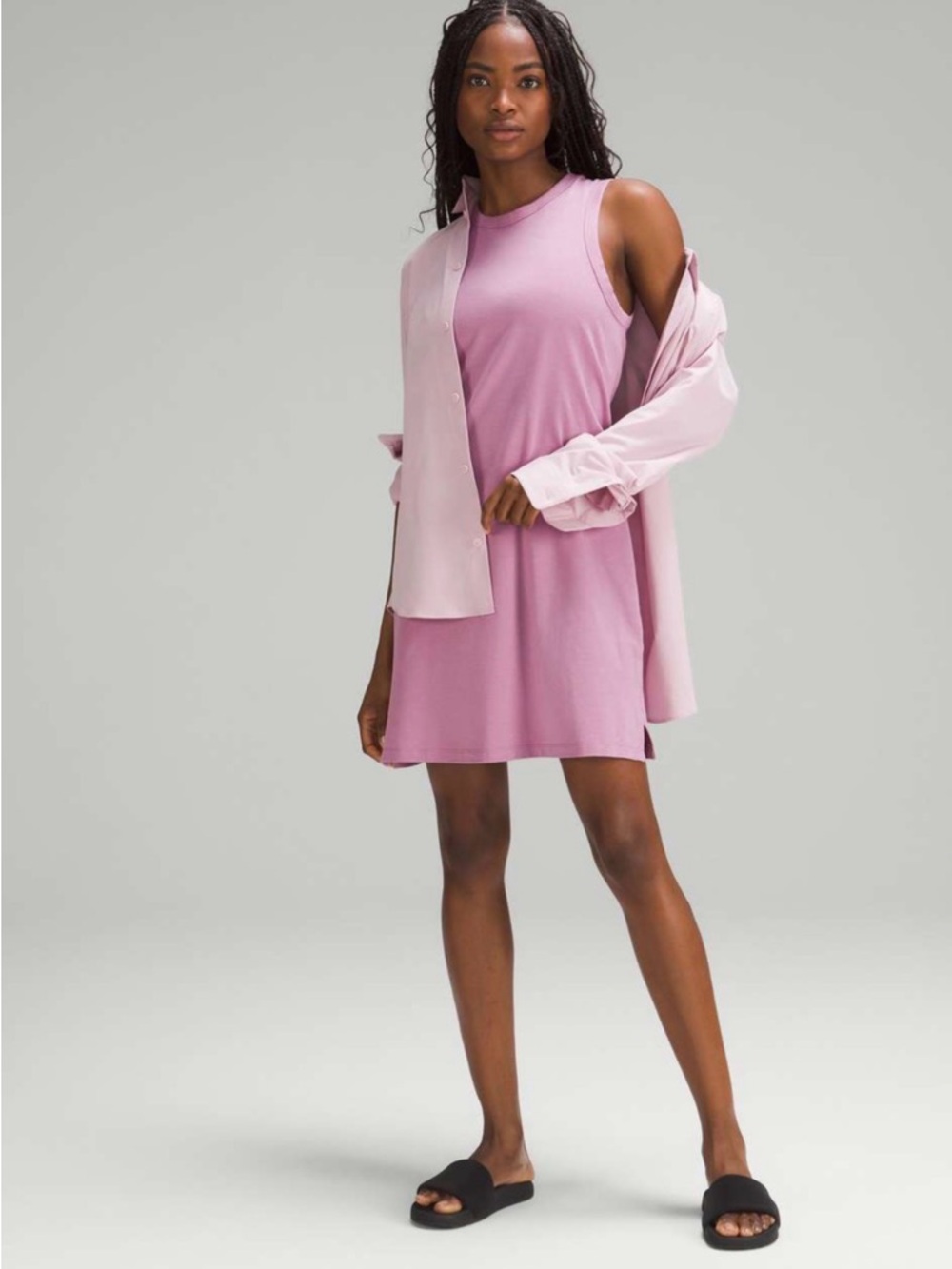 Lululemon Classic-Fit Cotton-Blend Dress
Velvet Dust